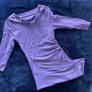 Patagonia Womens‎ Tshirt Dress Purple Comfort Sz S